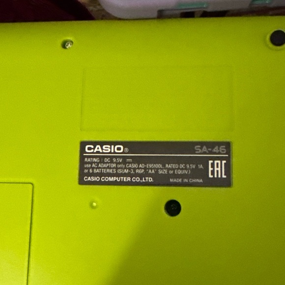 CASIO SA-46~32 key Keyboard Synthesizer-Excellent Condition-Runs on 6 batteries. - Picture 4 of 10